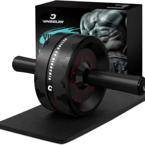 vinsguir ab roller wheel, abs workout equipment for abdominal & core strength training